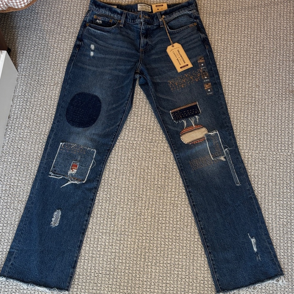 Yellowstone X Lucky brand easy rider mid rise boot jeans